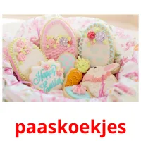 paaskoekjes picture flashcards