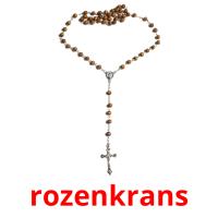 rozenkrans cartões com imagens
