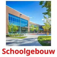 Schoolgebouw ansichtkaarten