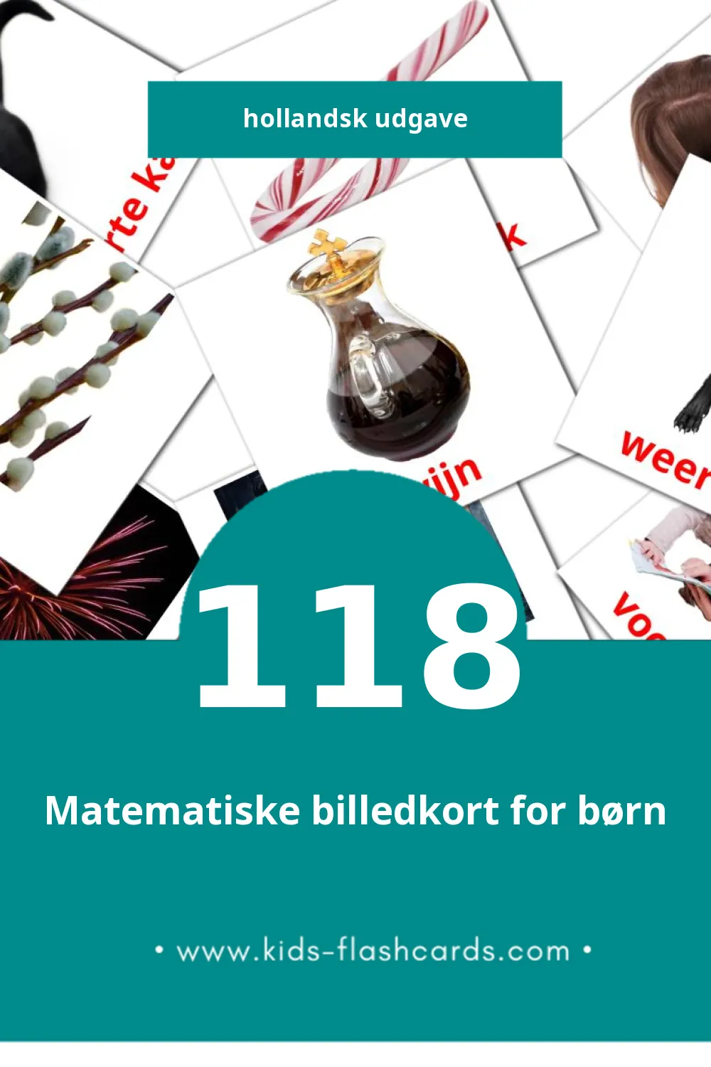Visuelle billedkort for børn om Vakantie til småbørn (118 kort på Hollandsk)