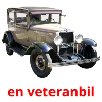 en veteranbil picture flashcards