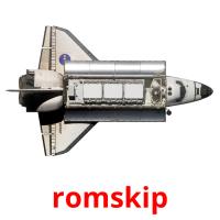 romskip flashcards illustrate