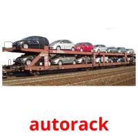 autorack picture flashcards