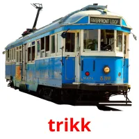 trikk picture flashcards