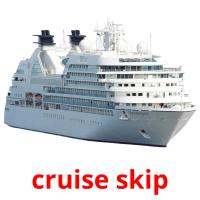 cruise skip Tarjetas didacticas