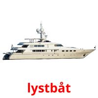 lystbåt picture flashcards