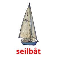 seilbåt picture flashcards