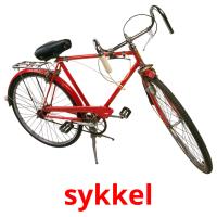 sykkel picture flashcards