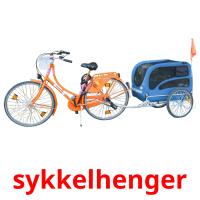 sykkelhenger picture flashcards