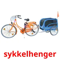 sykkelhenger cartões com imagens