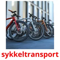 sykkeltransport bildekort