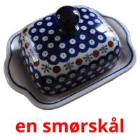 en smørskål cartões com imagens