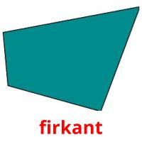 firkant picture flashcards