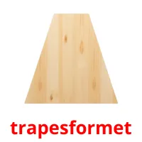 trapesformet cartões com imagens