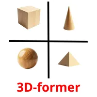 3D-former cartões com imagens