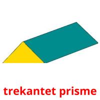 trekantet prisme Bildkarteikarten