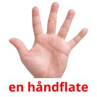 en håndflate card for translate