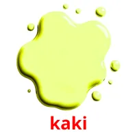 kaki flashcards illustrate