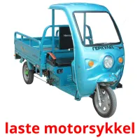 laste motorsykkel cartões com imagens