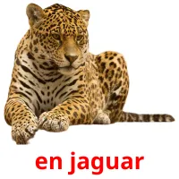 en jaguar cartões com imagens