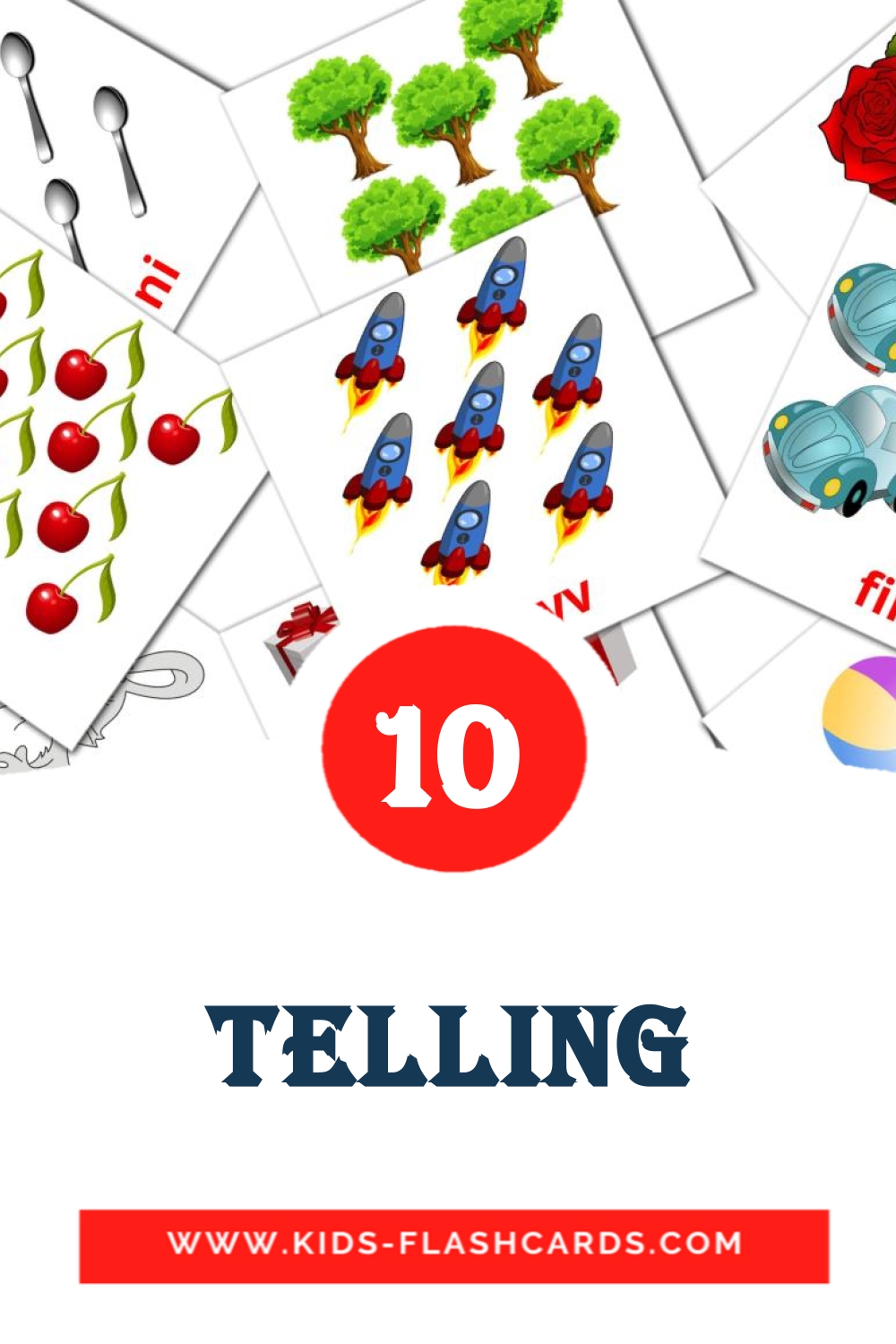 10 Telling Picture Cards for Kindergarden in norwegian