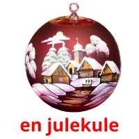 en julekule cartões com imagens