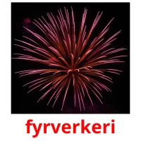 fyrverkeri cartões com imagens