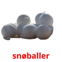 snøballer cartões com imagens