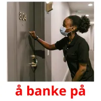 å banke på cartões com imagens