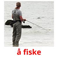 å fiske picture flashcards