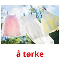 å tørke cartões com imagens