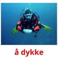 å dykke cartões com imagens