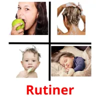 Rutiner cartões com imagens