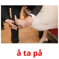 å ta på cartões com imagens