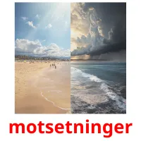 motsetninger bildekort