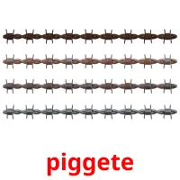 piggete cartões com imagens