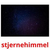 stjernehimmel flashcards illustrate