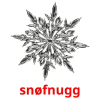 snøfnugg cartões com imagens