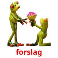forslag picture flashcards