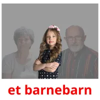 et barnebarn cartões com imagens