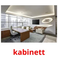 kabinett cartões com imagens