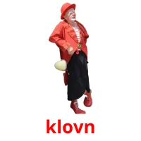 klovn cartões com imagens