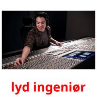 lyd ingeniør picture flashcards