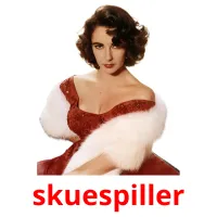 skuespiller cartões com imagens