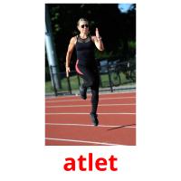 atlet picture flashcards