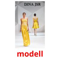 modell picture flashcards