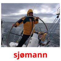 sjømann picture flashcards