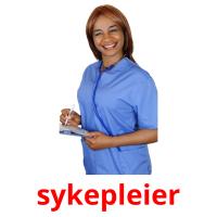 sykepleier flashcards illustrate