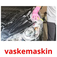 vaskemaskin cartões com imagens