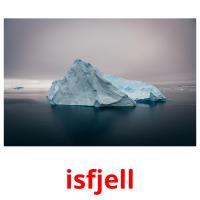 isfjell flashcards illustrate